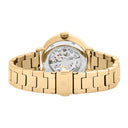 AUTOMATIC Doré Ladies' Watch Grey Dial 14 MM Gold Steel Strap
