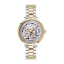 AUTOMATIC Silver Ladies Watch Silver Dial Two-tone Steel Strap 14 MM