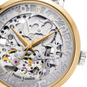 AUTOMATIC Silver Ladies Watch Silver Dial Two-tone Steel Strap 14 MM