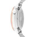 ESPERANCE Silver Ladies Watch Silver Dial Silver Milanese Steel Bracelet 14 MM