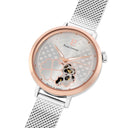 ESPERANCE Silver Ladies Watch Silver Dial Silver Milanese Steel Bracelet 14 MM
