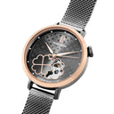 ESPERANCE Grey Ladies Watch Grey Dial Grey Milanese Steel Bracelet 14 MM