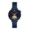 AUSTRALE Blue Ladies Watch Blue Dial Blue Milanese Steel Bracelet 14 MM