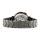 AUSTRALE Women's Watch Grey Black Dial Grey Steel Strap 14 MM
