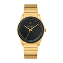 CANDIDE Men's Watch Blue Dial Brown Leather Strap