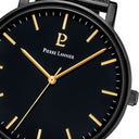 ESSENTIAL Men's Watch Black Dial Black Milanese Steel Bracelet