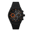 COPILOTE Men's Watch Black Black Dial Black Steel Strap 24 MM