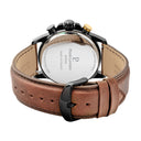 SENTINELLE Men's Watch Black Dial Gold Milanese Bracelet
