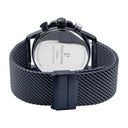 SENTINELLE Men's Watch Black Dial Gold Milanese Bracelet