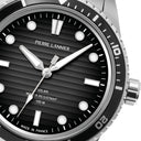 INTI Men's Watch Silver Dial Grey Steel Bracelet Silver 22 MM