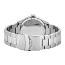 INTI Men's Silver Watch Dial Silver Steel Strap 22 MM