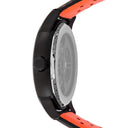 MONARCK Men's Watch Black Black Dial Black Leather Strap 22 MM