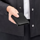 Folding card holder Double B Saffiano