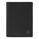 Card holder with flap Double B Saffiano