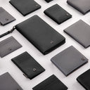 Card holder with flap Double B Saffiano