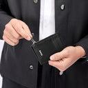 Card holder zip Classic Smooth