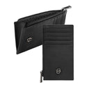 Card holder zip Double B Saffiano