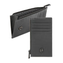 Card holder zip Double B Saffiano