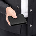 Money wallet Double B Saffiano