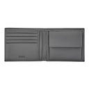 Portefeuille porte-monnaie Double B Saffiano