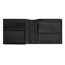 Money wallet with flap Classic Smooth