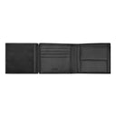 Money wallet with flap Classic Smooth