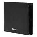 Money wallet with flap Classic Smooth