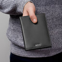 Money wallet Vertical flap Classic Smooth