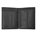 Money wallet Vertical flap Classic Smooth