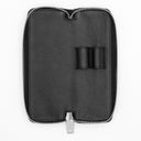 Zipped double pen case Classic Grained