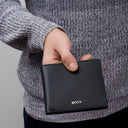 Portefeuille avec flap Classic Grained