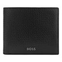 Card wallet with flap Grid