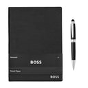 Set HUGO BOSS Black (ballpoint pen & note pad A5)
