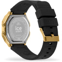 ICE digit retro-Metal gold mirror-Black-Small