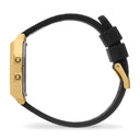 ICE digit retro-Metal gold mirror-Black-Small