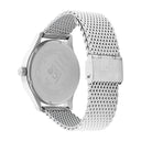 ICE steel solar Silver Dark Blue Milanese