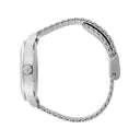 ICE steel solar Silver Dark Blue Milanese