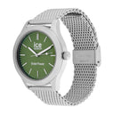 ICE steel solar Silver Dark Blue Milanese