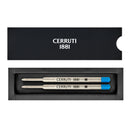2 ballpoint refill Softline blue Medium
